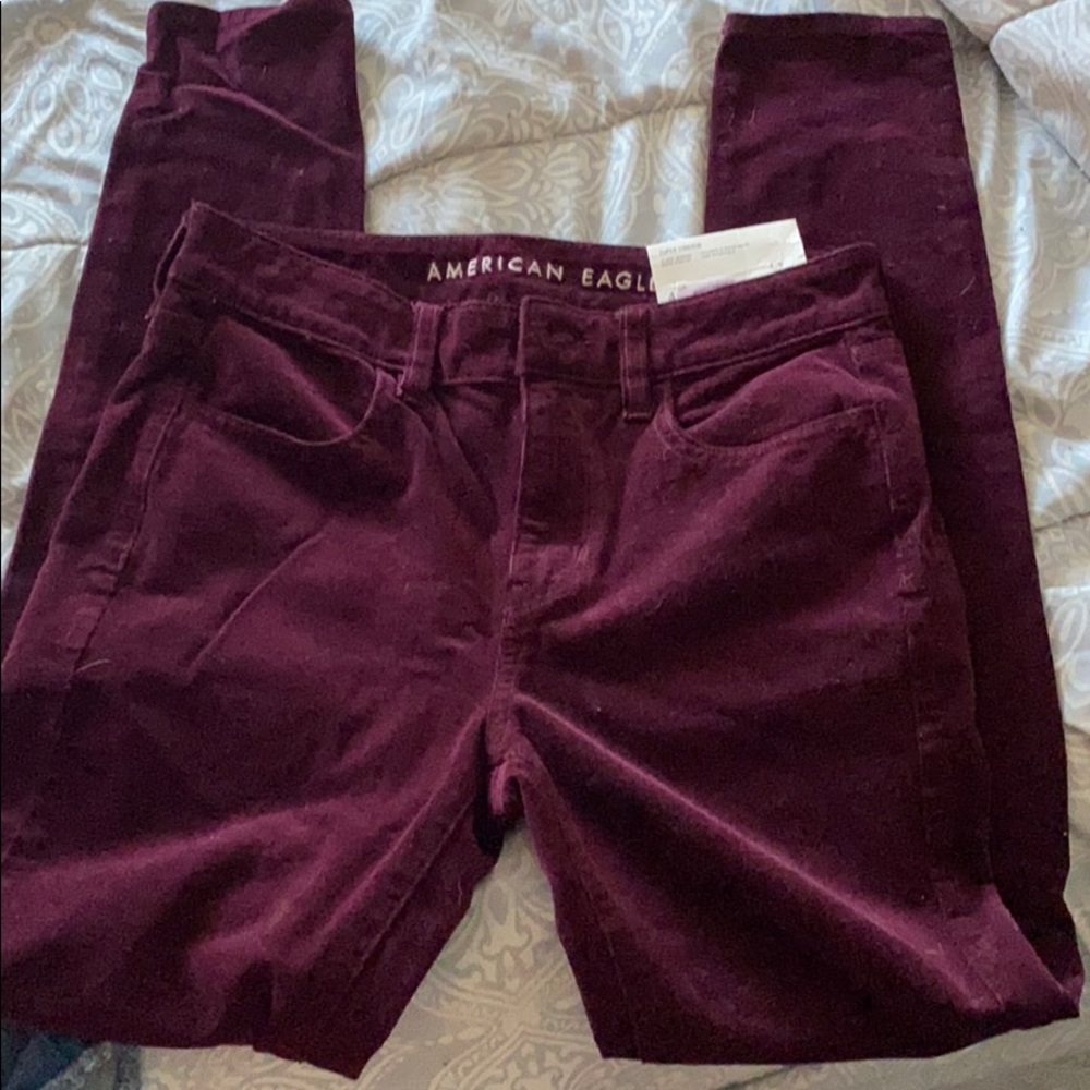 American eagle corduroy skinny jeans. NWT